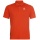 Odlo Hiking/Leisure Polo Cardada (100% Polyester, high wearing comfort) orange-red Men